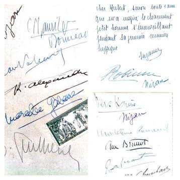 Rare Comédie-Française Autograph Lot - Madeleine Renaud,, Nieuw