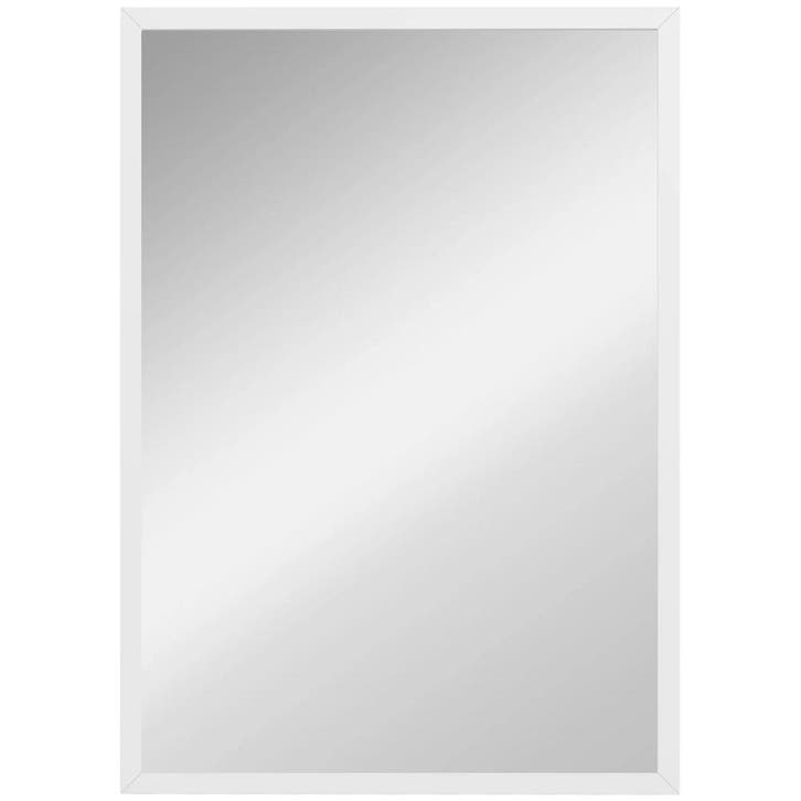 Wandspiegel, 50 X 70 Cm, Frame In Houtlook, Eenvoudige Monta, Huis en Inrichting, Woonaccessoires | Vazen, Nieuw, Verzenden