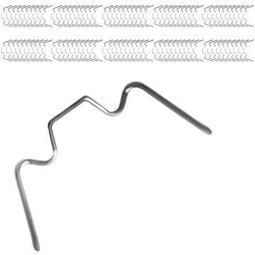 Glasklemmen Tuinkas 100 stuks Metaal 85x30mm (Broeikassen), Tuin en Terras, Kweekspullen, Verzenden, Nieuw