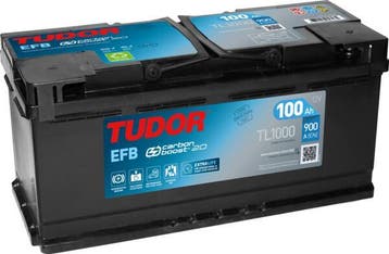 Tudor EFB accu | TL1000 | 12V 100Ah, Ophalen of Verzenden, Nieuw