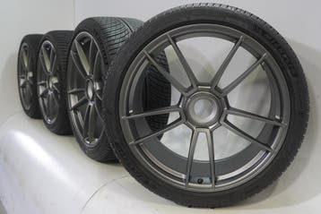 Porsche 911 992 GTS 20 & 21 inch velgen Michelin Winterbande, Gebruikt, Velg(en), 20 inch, Winterbanden