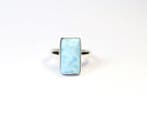 Larimar Ring / Cabochon / nieuw- 3.85 g - (1)