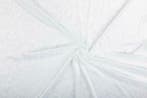 Goedkope velours stof wit!, Hobby en Vrije tijd, Stoffen en Lappen, 120 cm of meer, Wit, Ophalen of Verzenden, Polyester