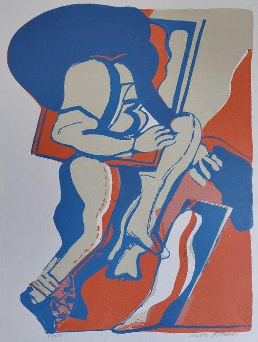 Malte Sartorius (1933-2017) - Untitled, Antiek en Kunst, Antiek | Overige Antiek