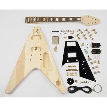 Boston KIT-FV-10 FV model elektrische gitaar zelfbouwpakket, Ophalen of Verzenden, Nieuw