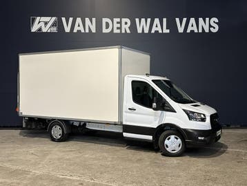 Ford Transit 2.0 TDCI 130pk Bakwagen Laadklep Euro6 Airco |, Stof, Gebruikt, Wit, Dealer onderhouden