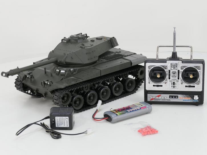 Schaal 1:16 Heng Long Walker Bulldog M41A3 RC tank #6670, Hobby en Vrije tijd, Modelbouw | Auto's en Voertuigen, Gebruikt, Ophalen of Verzenden