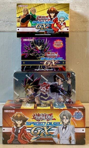 Konami - 4 Sealed box - Yu-Gi-Oh!, Nieuw