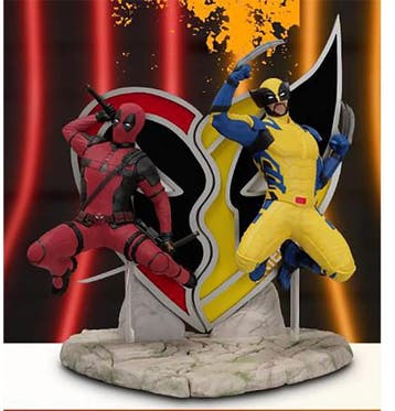Beast Kingdom Marvel Deadpool D-Stage PVC Diorama 16 cm, Ophalen of Verzenden