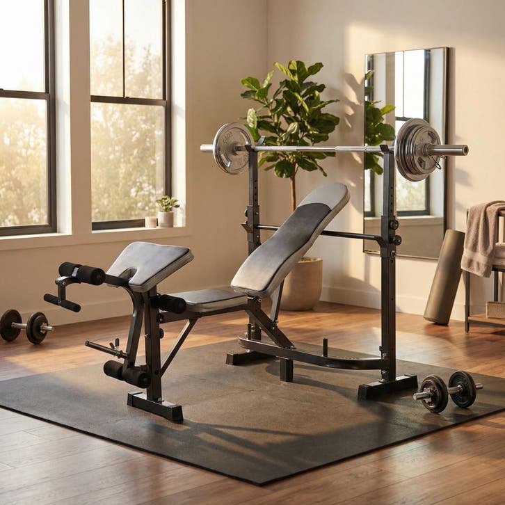Sportbank Verstelbaar | Multifunctioneel | Nieuw | OP=OP, Sport en Fitness, Fitnessapparatuur, Buik, Nieuw, Metaal, Krachtstation