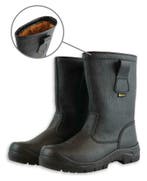 Offshore/Bouw laars gevoerd zwart Klasse S3 ON Hoog, Verzenden, Nieuw, Zwart, Werkschoenen