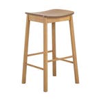 *WOONWINKEL* Eiken Barkruk Scandinavisch Design, Verzenden, Nieuw, Hout