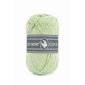 Durable Coral 2158 Light Green - Haakgaren / Breigaren, Ophalen of Verzenden, Nieuw, Breien of Haken, Wol of Garen