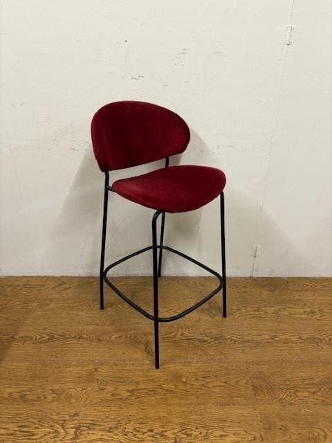 Gebruikte half hoge kruk - K991 Vintage/Café, Huis en Inrichting, Barkrukken, Ophalen