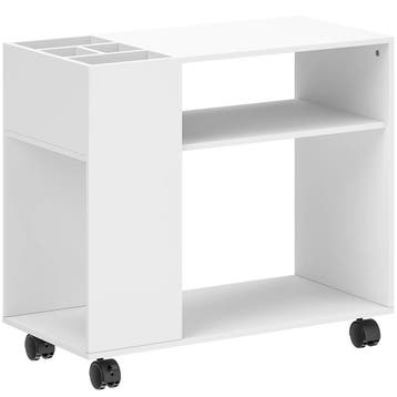 Printerstandaard Printertafel Met Onderverdeeld Vak, Opbergo, Huis en Inrichting, Verzenden, Nieuw