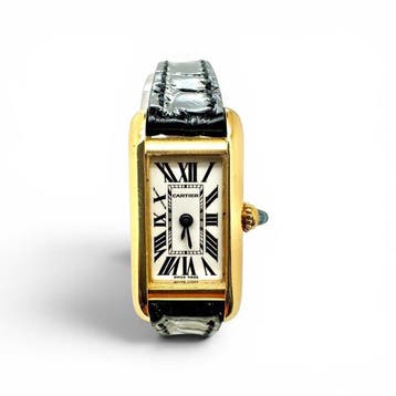 Cartier - Tank Louis Mini in oro giallo 750 - 2443 piccole, Nieuw