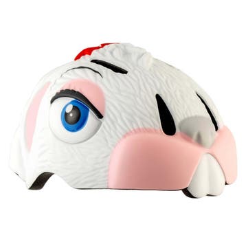 Crazy Safety Kinderhelm / Fietshelm Wit Konijn / Bunny White, Verzenden, Nieuw