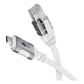 USB C naar RJ45 kabel | Goobay | 2 meter, Verzenden, Nieuw