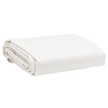 vidaXL Dekzeil 650 g/m² 5x7 m wit, Verzenden, Nieuw