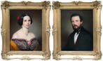 Franz Schrotzberg (1811-1889), attributed to - Pair of