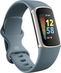 Fitbit Charge 5 grijsblauw, Verzenden, Zo goed als nieuw