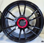 19 inch 5x100 5x112 JF Luxury F9713 - Gloss Black velgen, Ophalen of Verzenden, Nieuw, Velg(en)