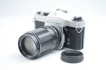 Asahi, Pentax Spotmatic SP II + Super-Takumar 3.5/135mm, Nieuw