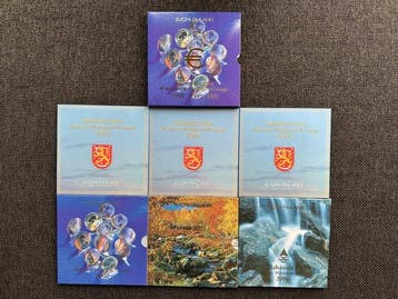 Finland. Year Set (BU) 1999/2004 (6 sets) (Zonder