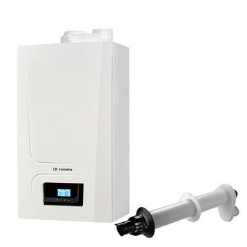 Combi-deal Remeha Avanta ACE 28C CW4 + muurdoorvoer, Nieuw