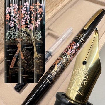 Kuretake & Wancher - Maki-e with Shidare-Sakura design -, Verzamelen, Nieuw