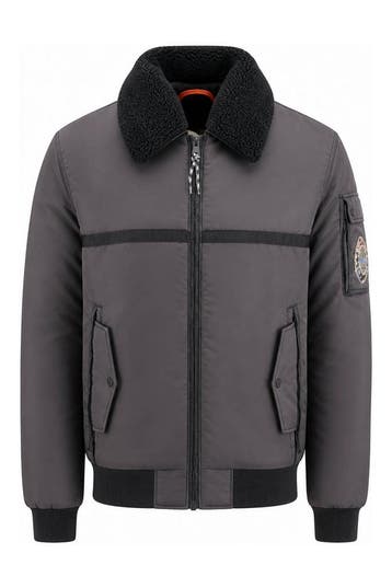 Napapijri Jas in maat L Zwart, Kleding | Heren, Verzenden, Zo goed als nieuw, Zwart, Napapijri