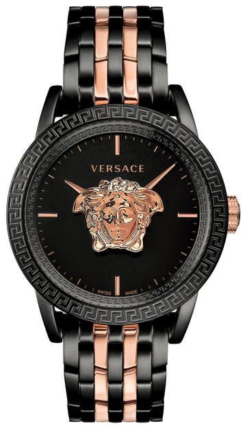 Versace VERD01623 Palazzo horloge 43 mm, Overige merken, Staal, Verzenden, Polshorloge