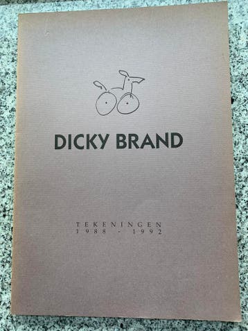 Dicky Brand Tekeningen 1988 – 1992, Gelezen, Verzenden, Eddy van der Meer, Schilder- en Tekenkunst