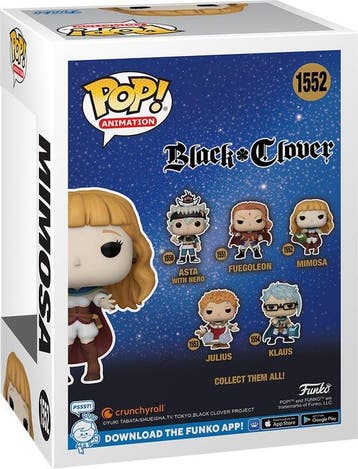 Funko Pop #1552 Animation: Black Clover - Mimosa, Verzenden, Nieuw