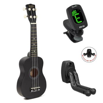 Korala UKS-15 bundel sopraan ukulele, Ophalen of Verzenden, Nieuw