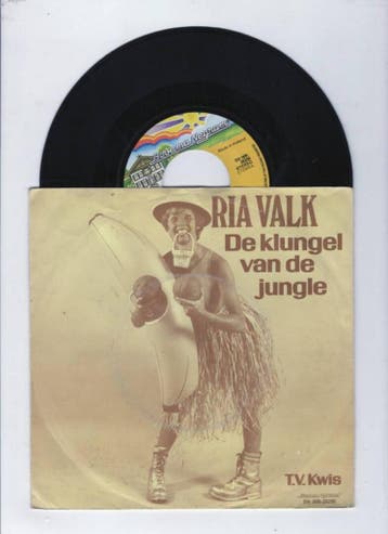 Ria Valk – De Klungel Van De Jungle / T.V. Kwis (1-7-Vinyl-, Ophalen of Verzenden, Nieuw in verpakking