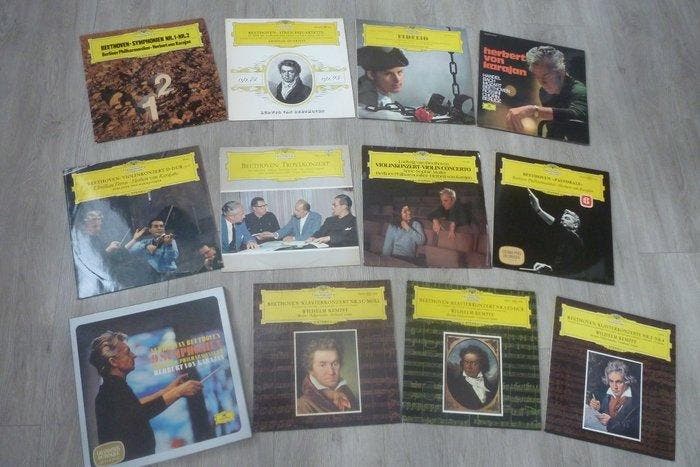 Beethoven - Curated lot on Deutsche Grammophone - big &, Cd's en Dvd's, Vinyl Singles
