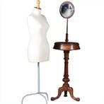 Gentlemens shaving stand hoogte verstelbaar en roterend opbe, Antiek en Kunst, Ophalen of Verzenden