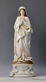 Vieux Bruxelles - sculptuur, Onze-lieve-Vrouw Maria - 36 cm