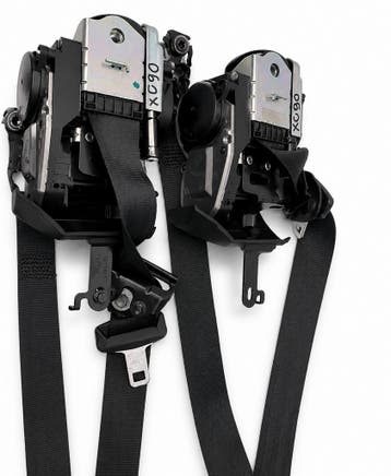 XC90 2 gordelspanners voor + achter. Veiligheidsgordels. Mod, Nieuw, Volvo