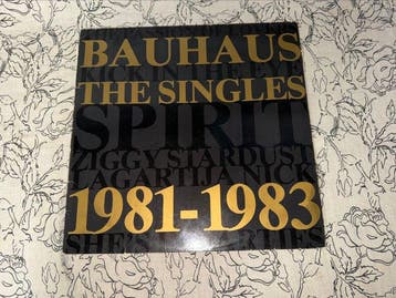 Bauhaus - The Singles 1981-1983 -1st EU Pressing -, Nieuw in verpakking