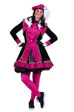Dames Pietenpak Graciosa Roze-Zwart - M, Verzenden, Nieuw