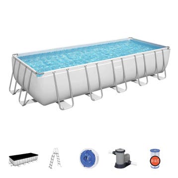 Power Steel zwembad 640x274x122 cm (set), Verzenden, Nieuw