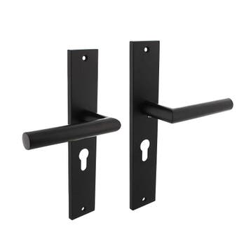 Intersteel Deurkruk Bastian op schild profielcilinder 55mm -, Verzenden, Nieuw