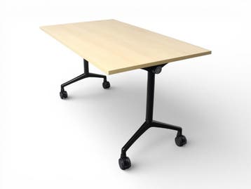 Flexaro Easy Turn tafel, verrijdbaar en opklapbaar, 160x80cm, Ophalen of Verzenden, Nieuw