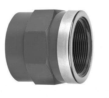 pvc verloopsok + ring-110 mm x 4, 16 bar, Verzenden, Nieuw