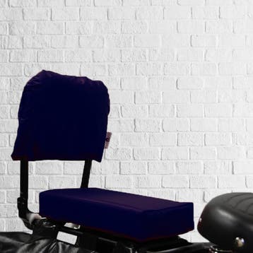 Flo en Zo Fietskussen Pakket Paars met rugleuning en voetste, Verzenden, Nieuw