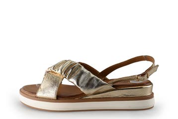 Inuovo Sandalen in maat 38 Goud, Overige kleuren, Verzenden, Inuovo, Sandalen of Muiltjes