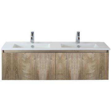 Frozen 3D Badmeubelset 140 cm - Greeplijst in Kleur - Grain, Ophalen of Verzenden, Nieuw