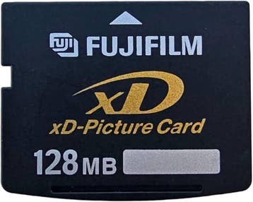 Fujifilm xD-Picture Card Memory Card - 128MB, Audio, Tv en Foto, Verzenden, Zo goed als nieuw